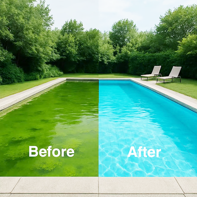 Poolreiniger | Als Wasserklärer | Macht Trübes Poolwasser Wieder Klar | PoolShine