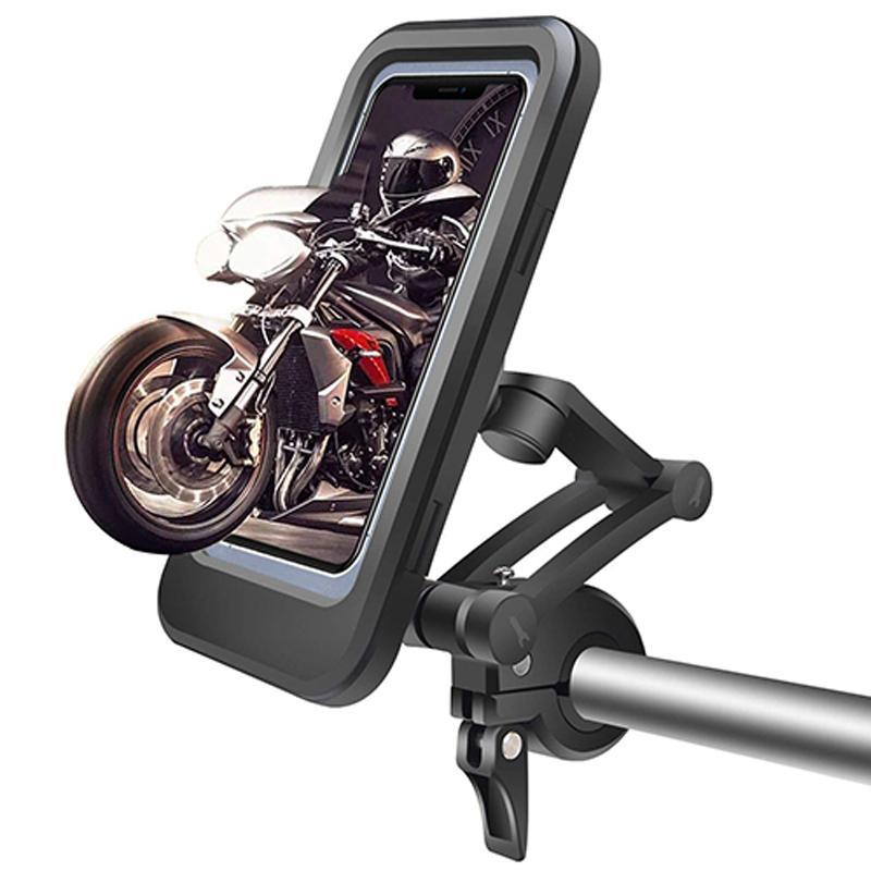 Powerbank Fahrradhalterung | Wasserdicht Touchscreen | Universal Zoll Lenker | Voltride