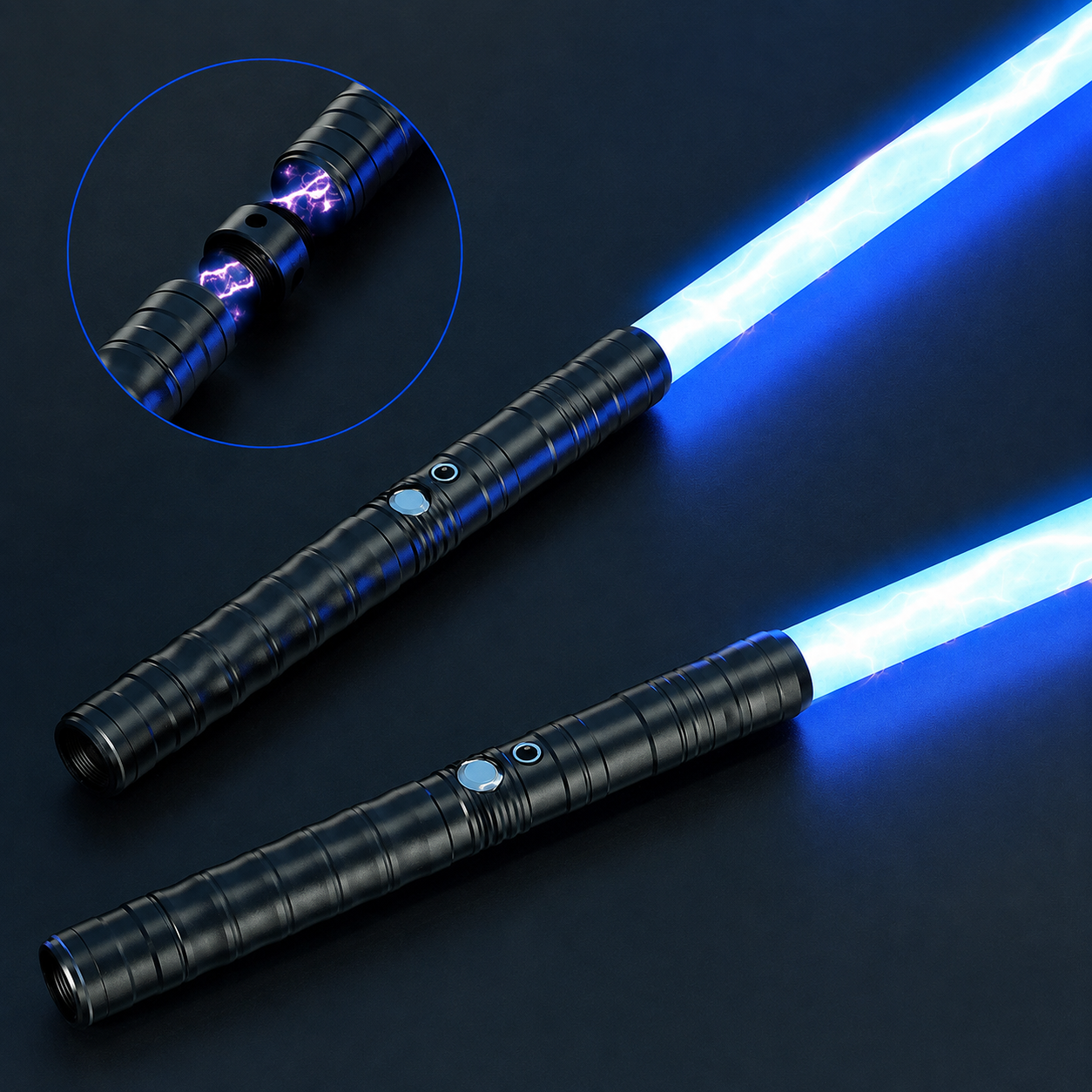 RGB-Lichtschwert | Farbwechsel | Leuchtender Effekt-Stab für Cosplay | GlowBlade