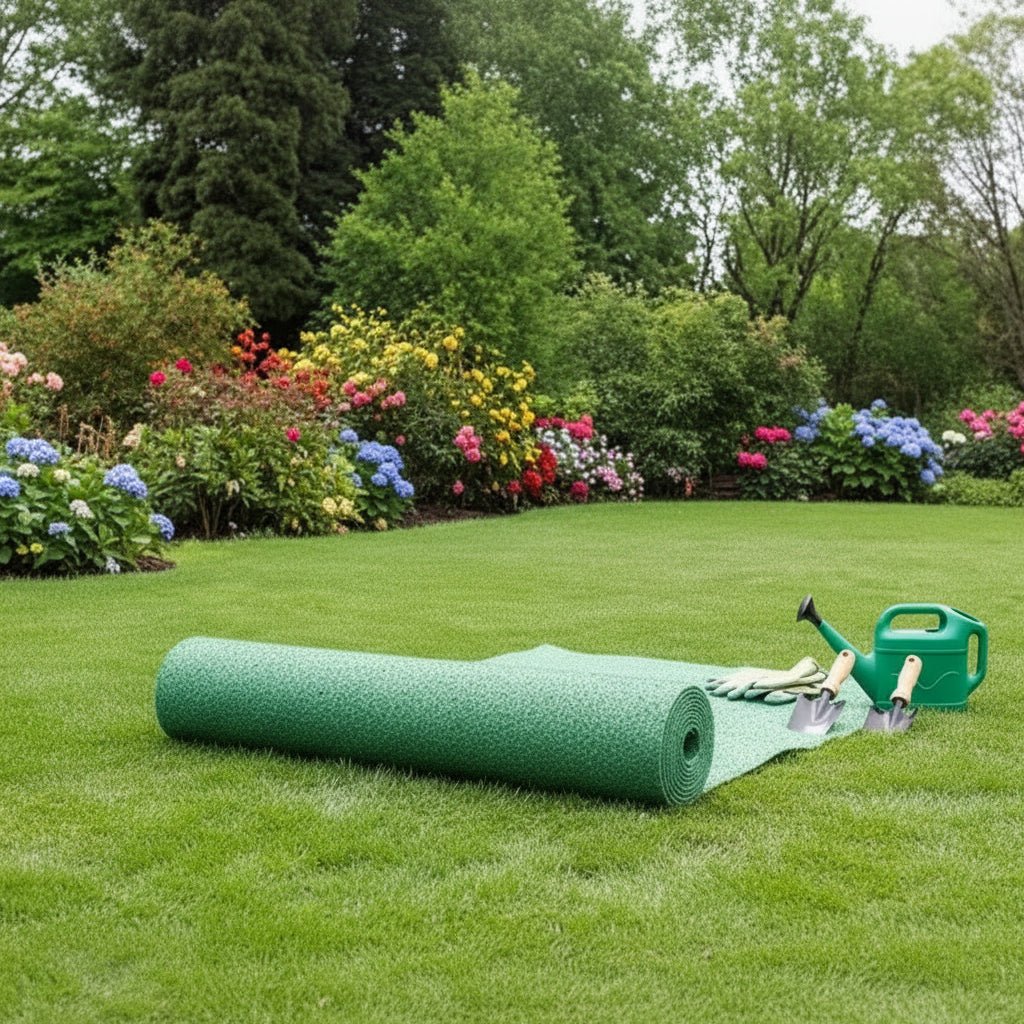 Rasenmatte | Schnelle Rasensanierung | Alternative zu Rasenrollen | TerraSprout