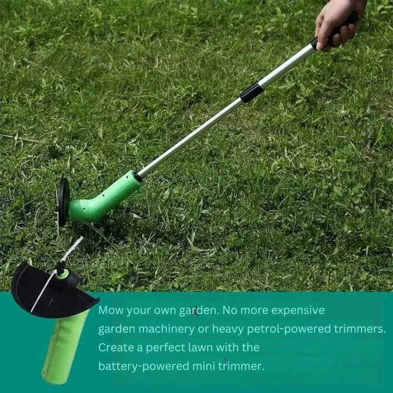 Rasentrimmer | Akku-betrieben | Präziser Schnitt | Trimovo