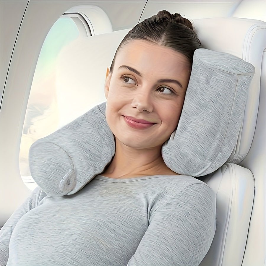 Reisekissen Memory Foam | Ergonomische Nackenstütze | Kompakt | DriftRest