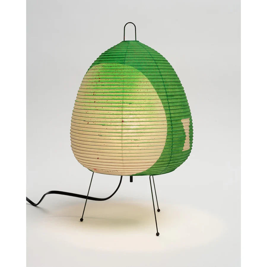 Reispapierlampe | Japanische Tischlampe | Sanftes Wabi Sabi Licht | HikariGlow