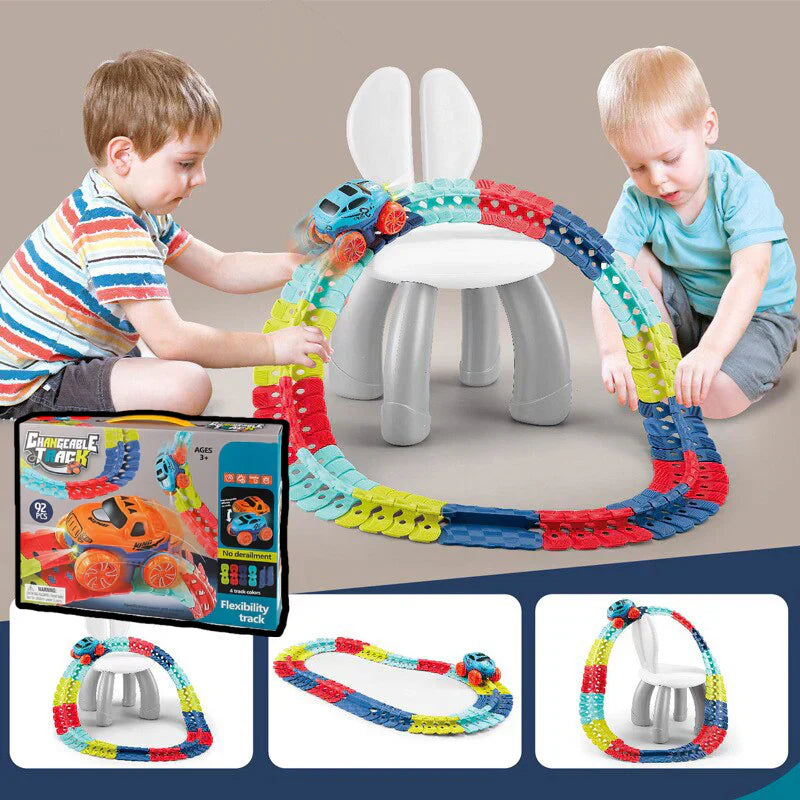 Rennstrecke | Flexible Rennstrecke | Looping Action | TrackTwist
