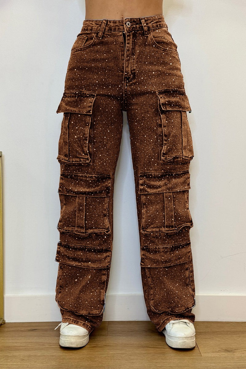 Rhinestone Jeans™ – Trage Deinen selbstbewussten Look mit komfortabler Bewegungsfreiheit
