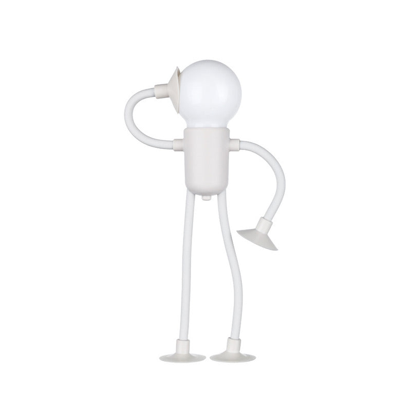 Roboter Tischlampe | Lustiges Design | LED Beleuchtung | Dekorative Wohnlampe
