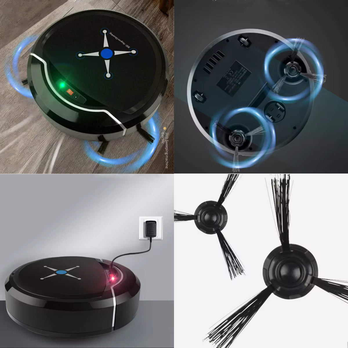 Robotický vysavač | čistí samostatně, zajede pod nábytek | na tvrdé podlahy a koberce | CleanBot