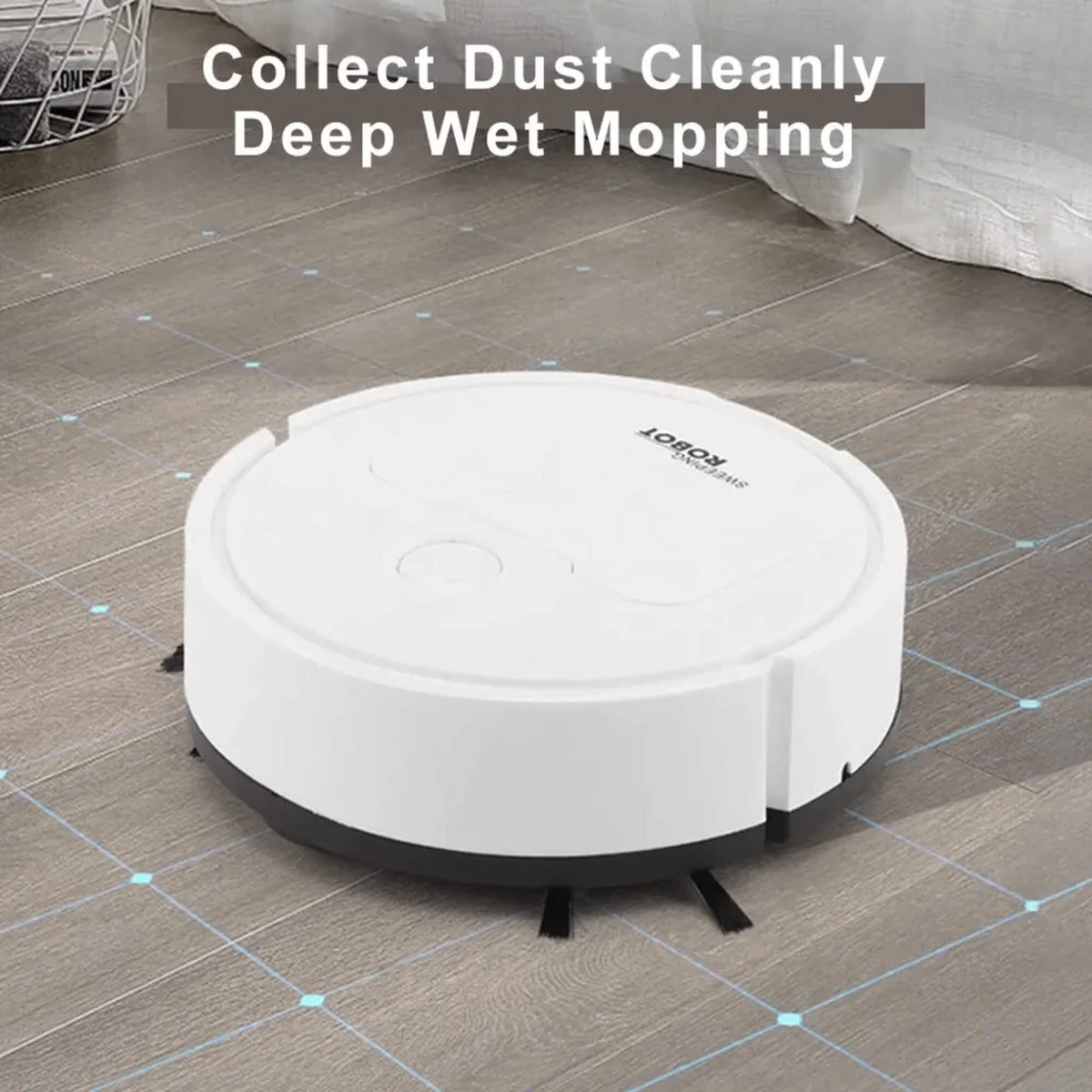 Robotický vysavač | čistí samostatně, zajede pod nábytek | na tvrdé podlahy a koberce | CleanBot