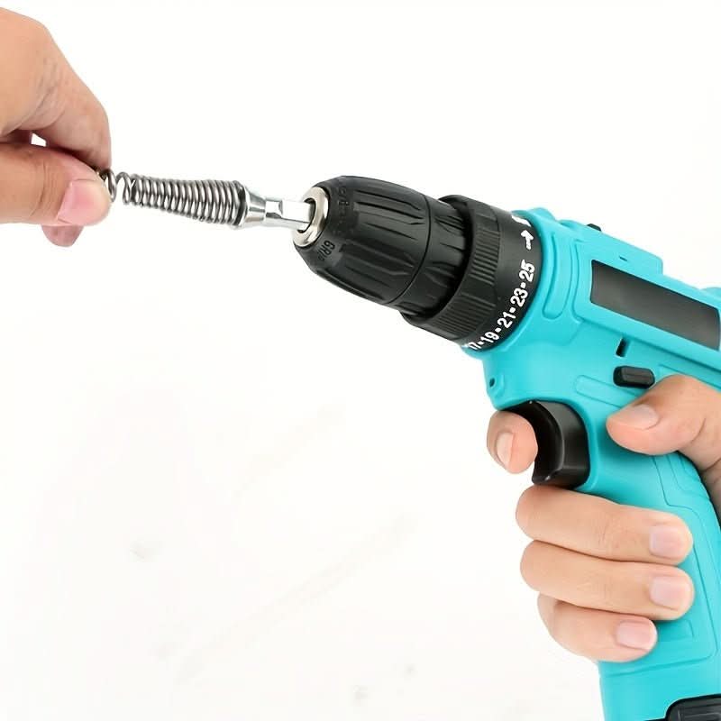 Rohrreiniger für starke Verstopfungen | Akkubohrer-Aufsatz | Für Abflüsse 20–80 mm | PipeBuster
