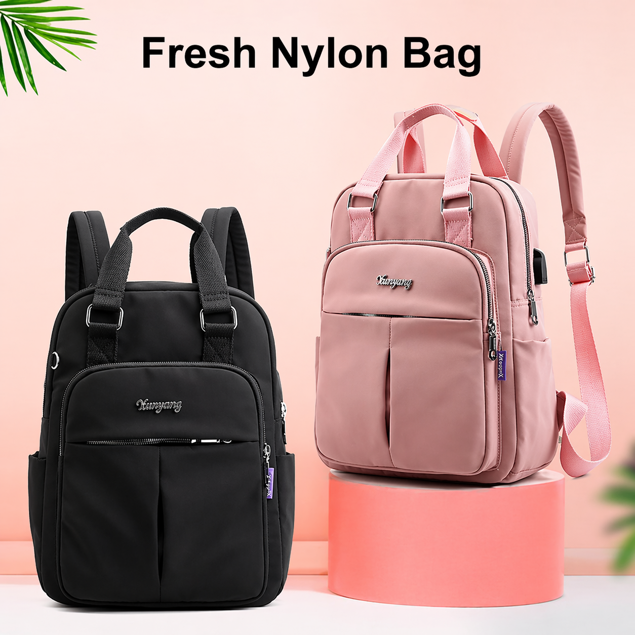 Rucksack mit USB-Ladefunktion | Wasserdicht | Vielfächerig | UrbanFlow