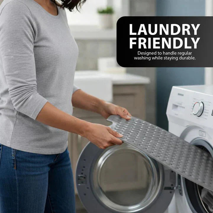 Rutschfeste Duschmatte | Strukturierte Oberfläche | Schnelle Wasserableitung | SafeStep