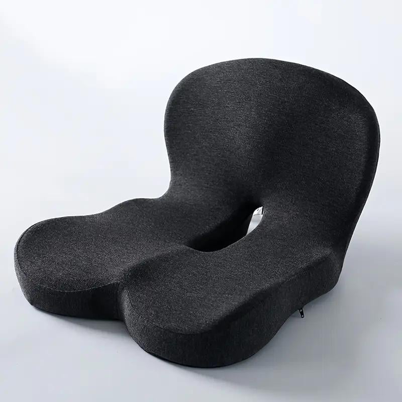 Rutschfestes Sitzkissen | Aus Memory-Foam | Ergonomische Entlastung | PosturePro