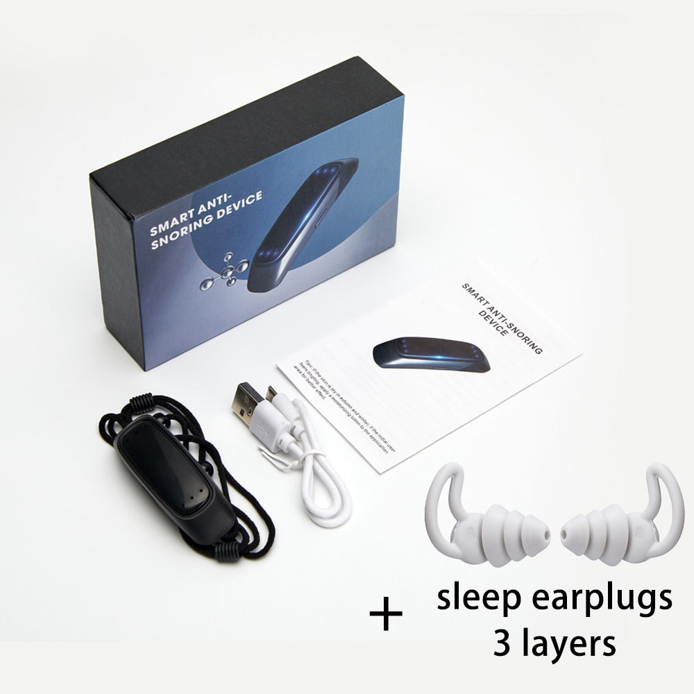 Intelligent anti-snorken enhed med vibration | sensorregistrering | hvilepuls