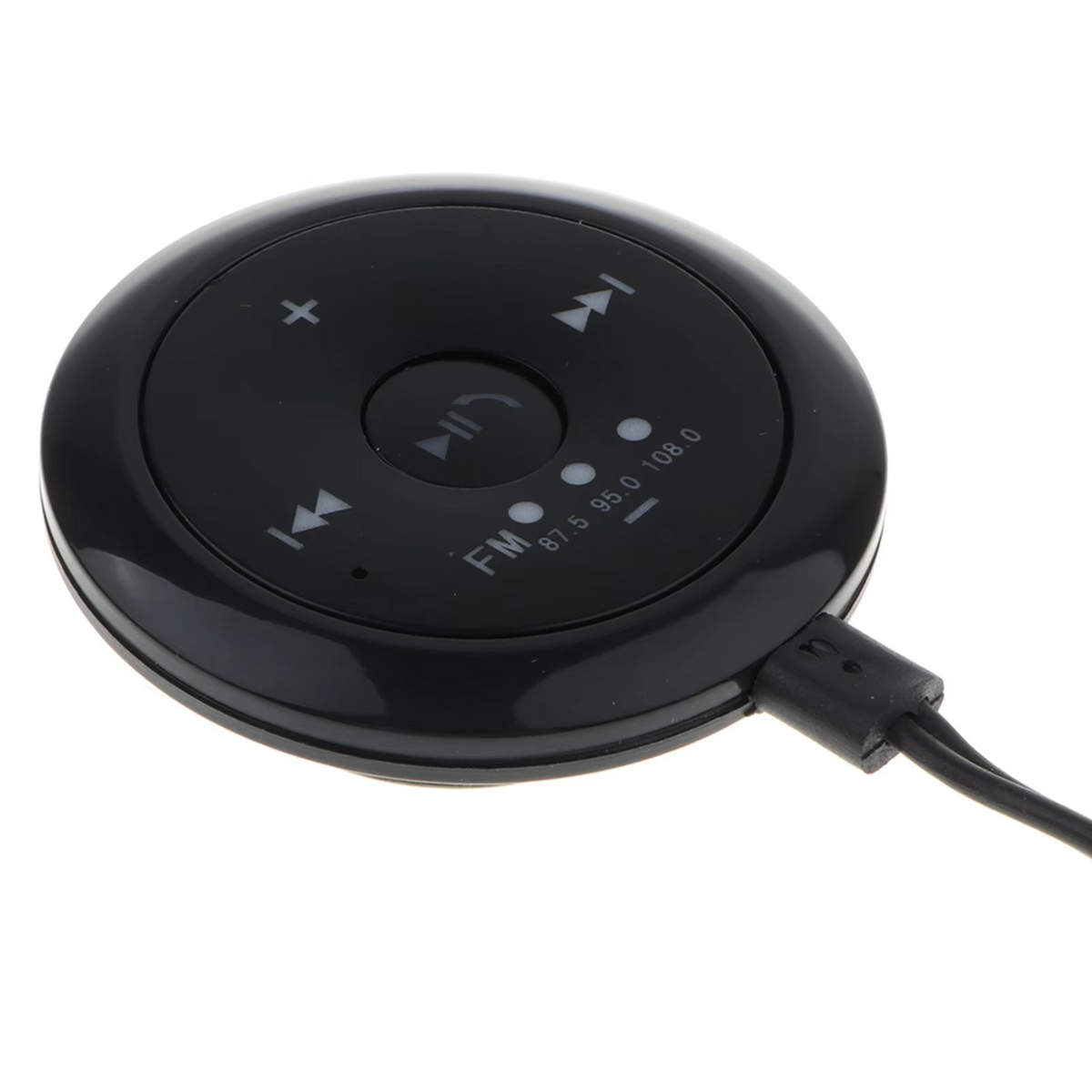 Bluetooth 5.0 FM-Transmitter Autoradio | AUX-Eingang, Freisprechfunktion | 500-mAh-Akku mit 5-V-Ladeanschluss, kompatibel 1