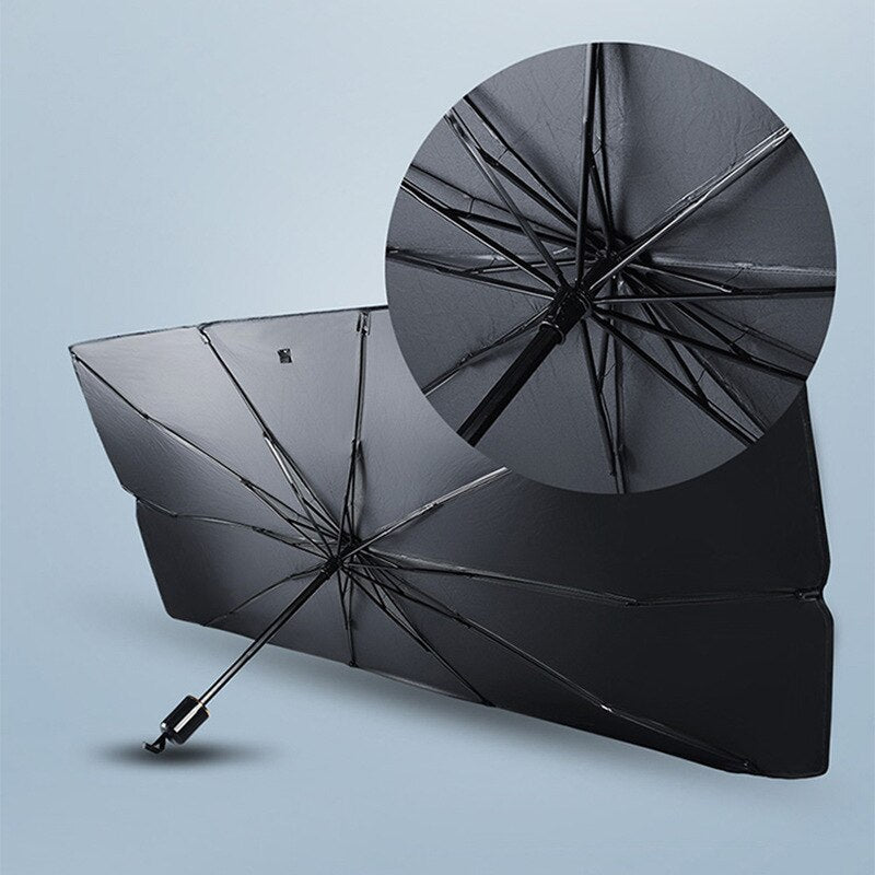 Windschutzscheibe faltbarer Sonnenschutz Schirm | Innen | Reflektierend | Reflexo
