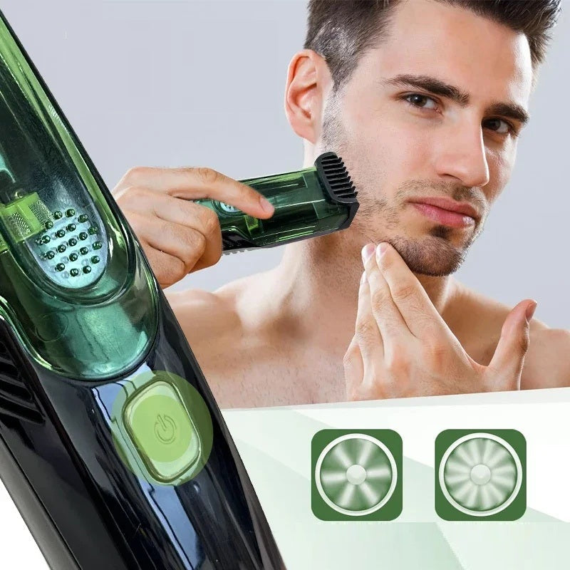 Zastřihovač vousů | S integrovaným zachytáváním vousů a kolečkem pro nastavení délky | Bezdrátový | NeatBeard