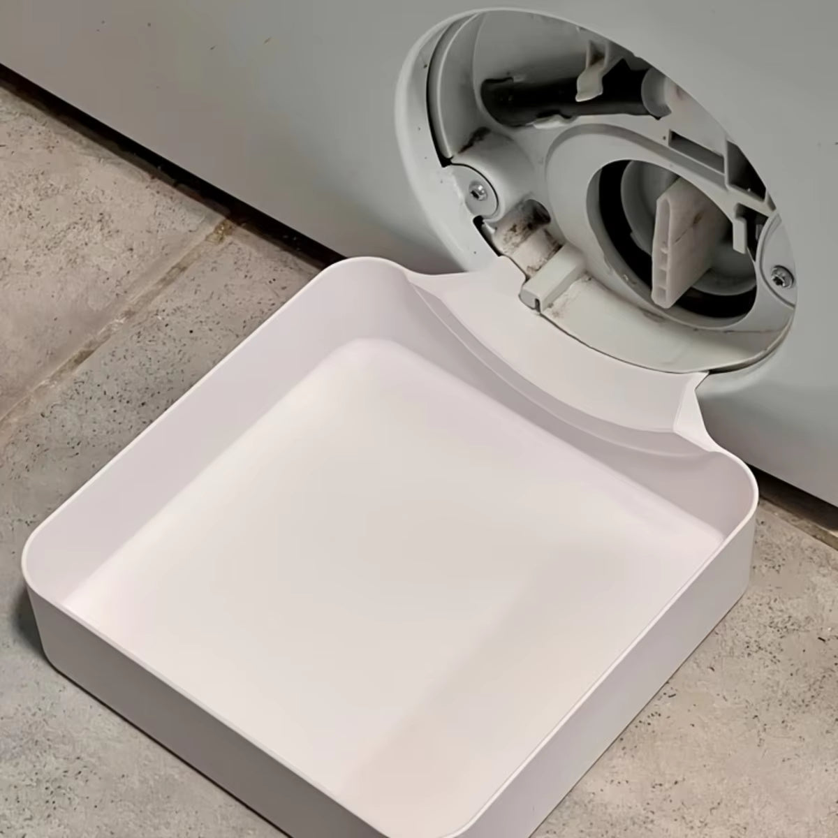 Univerzální odkapávací podložka pro pračky s předním plněním | Zachytává kapky | Odolný plast | AquaTray