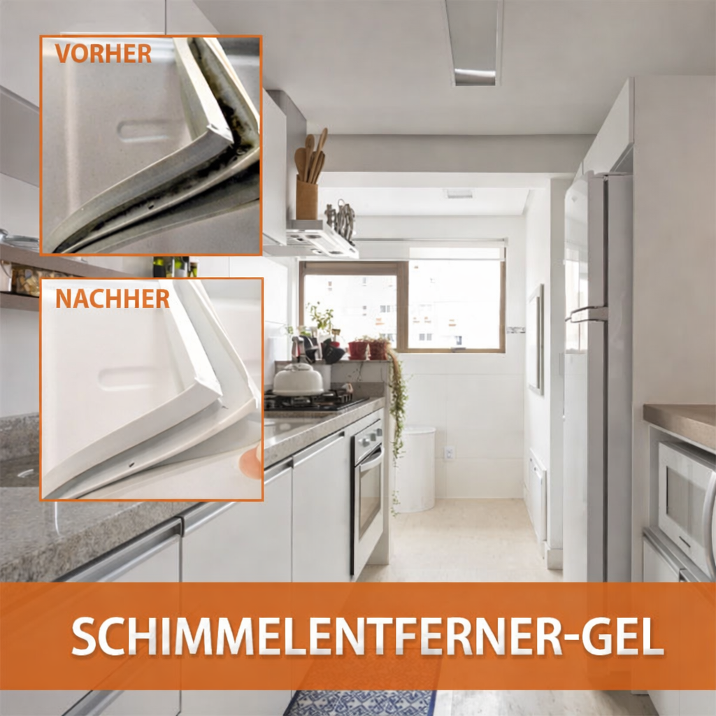 Schimmelentferner-Gel | Schnell wirkender Oberflächenreiniger | MoldFix