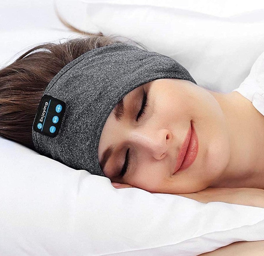 Schlaf Kopfhörer Bluetooth Stirnband | Flache Lautsprecher | Seitenschläfer | Dormix