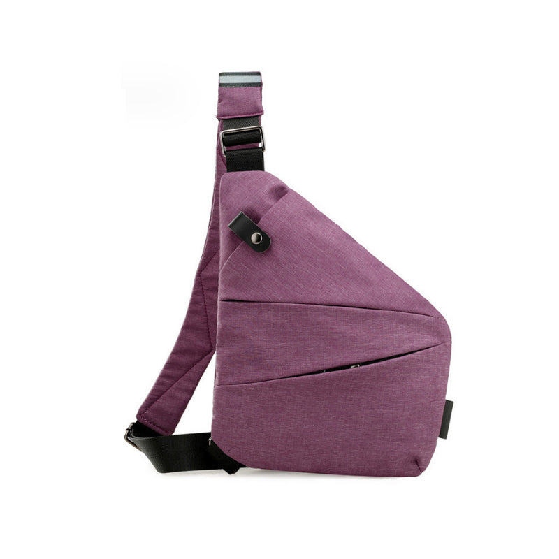 Mala de Ombro Masculina | Anti-Roubo | Nylon-Poliéster | Concealr