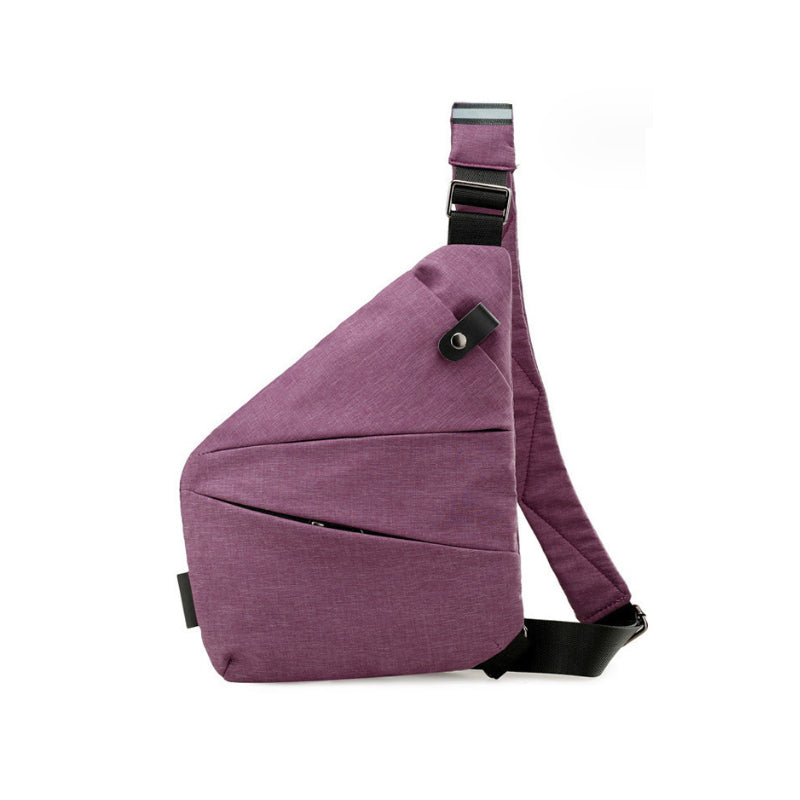 Mala de Ombro Masculina | Anti-Roubo | Nylon-Poliéster | Concealr