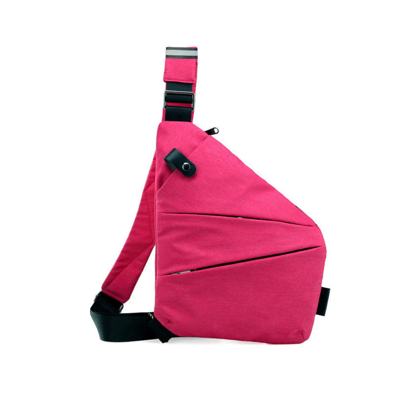 Mala de Ombro Masculina | Anti-Roubo | Nylon-Poliéster | Concealr