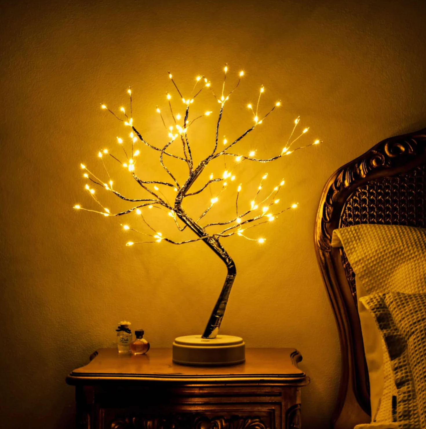Albero luminoso magico a LED | Rami modellabili e pieghevoli come un bonsai | Lampada decorativa | GlowTree