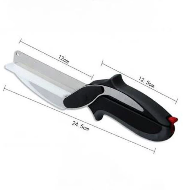 2-in-1 Küchenmesser Schneidebrett