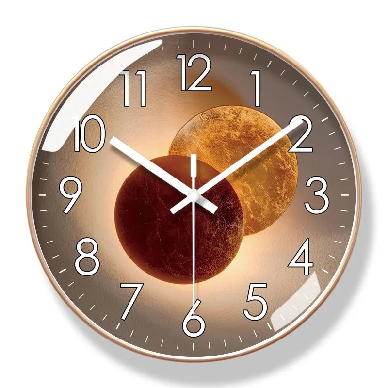 Nástěnné hodiny | Tichý hodinový strojek | Moderní design | SilentTime