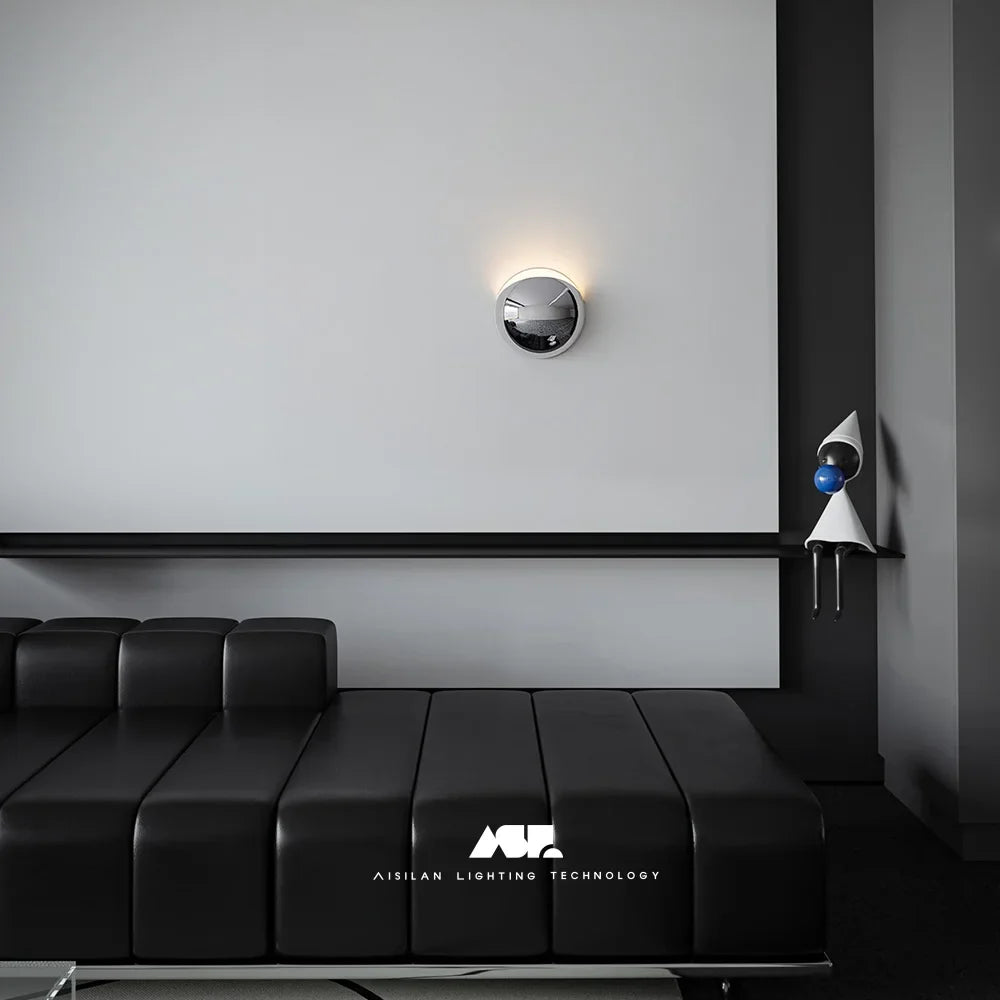 LED Wandleuchte Eisen & Aluminium | 4 Farben, 3000K Warmweiß | Flimmerfreies, blendfreies Licht, 3 Jahre Garantie 9