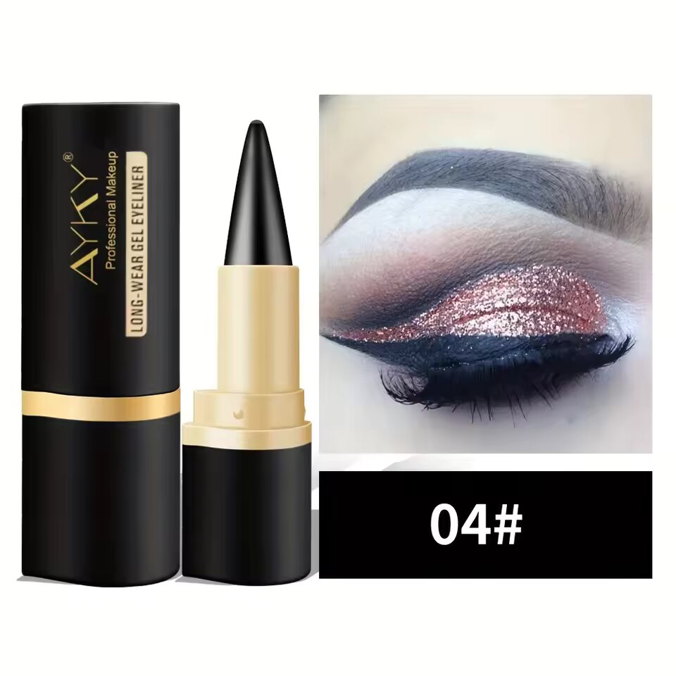 Eyeliner Wasserfest & Wischfest | Weiß, Dunkelgrau, Braun, Schwarz | Langanhaltend, Cremige Formel, Präzise Anwendung 8