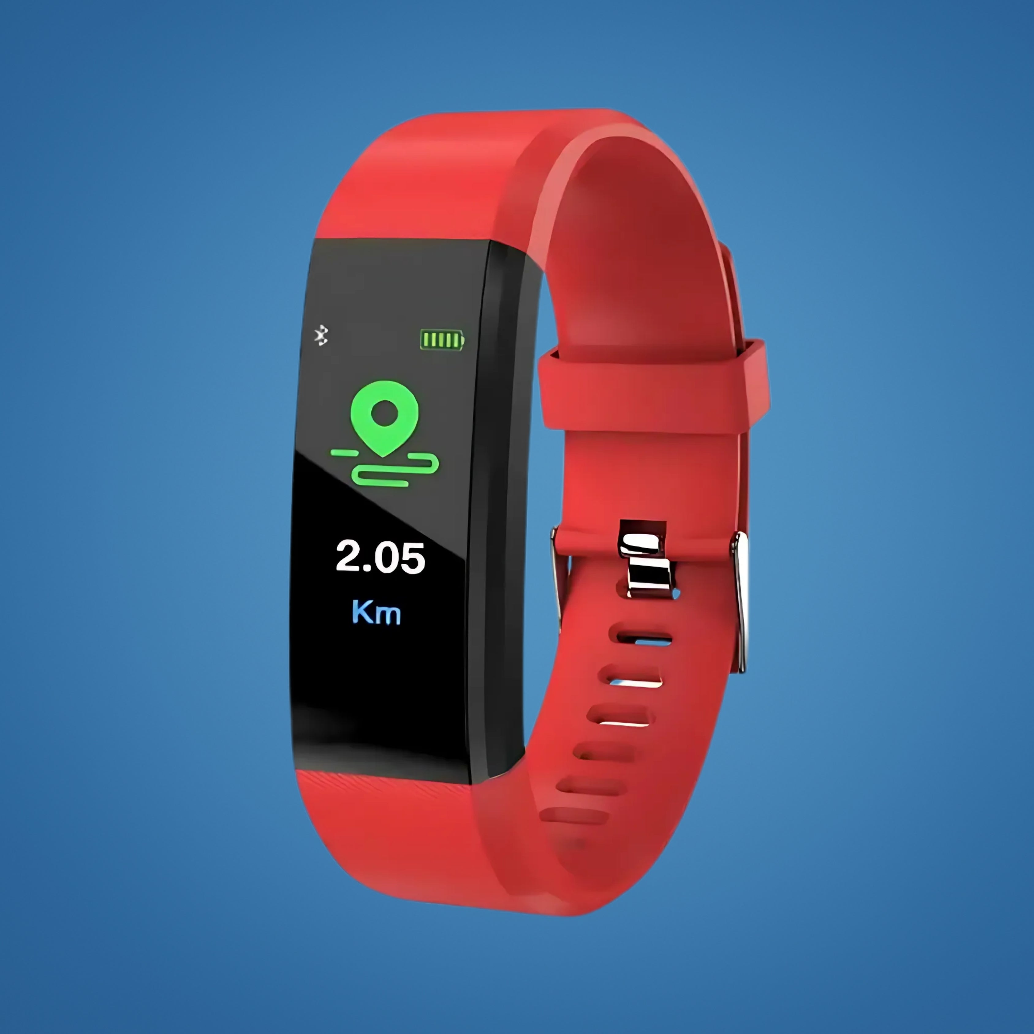 Senioren Uhr | Großem Display | Einfach Bedienbares Fitness-Armband | CareBand