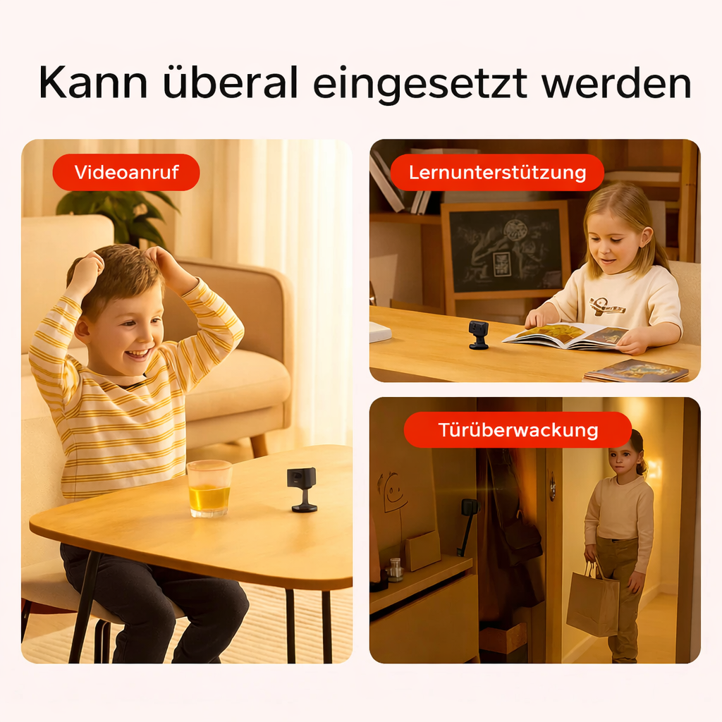 Sicherheitskamera Drahtlose | 4K-Nachtsicht | SafeCam Pro