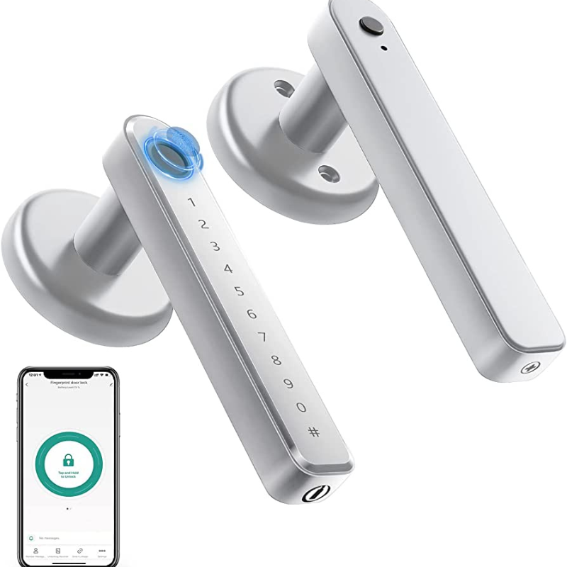 Smart Türknopf | Öffnen Per App, Finger Oder Zahlencode | Schlüsselloser Zugang | TouchLock