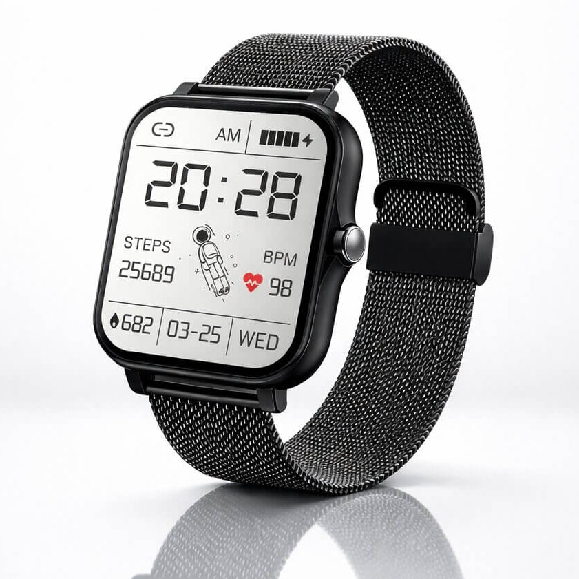 Smartwatch | Herzfrequenz und Schlafüberwachung | Bluetooth | Velnova