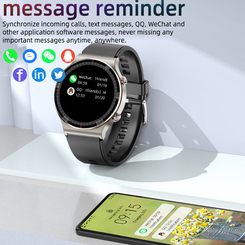 Smartwatch | SpO2 und Herzfrequenz in Echtzeit | Sportmodi | VitalWatch