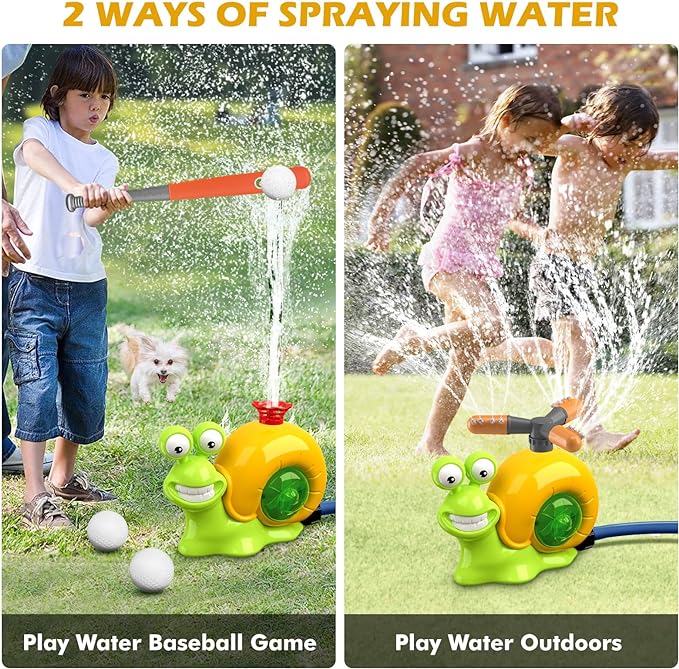 SnailSplash™ | Aktives Wasserspiel, das die Kinder stundenlang fesselt!