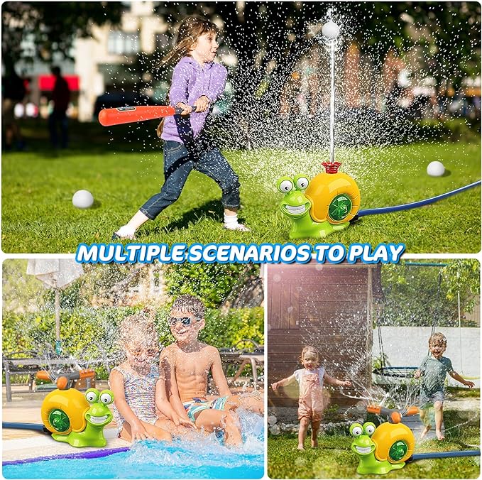 SnailSplash™ | Aktives Wasserspiel, das die Kinder stundenlang fesselt!