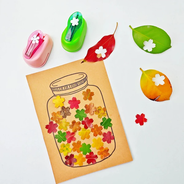 SnapShapes™ | Basteln Sie bunte Formen mit einfachen Stanzen!