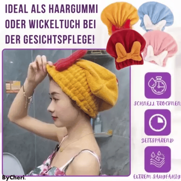 SoakSwift™ | Trocknen Sie Ihre Haare schnell in nur wenigen Minuten!