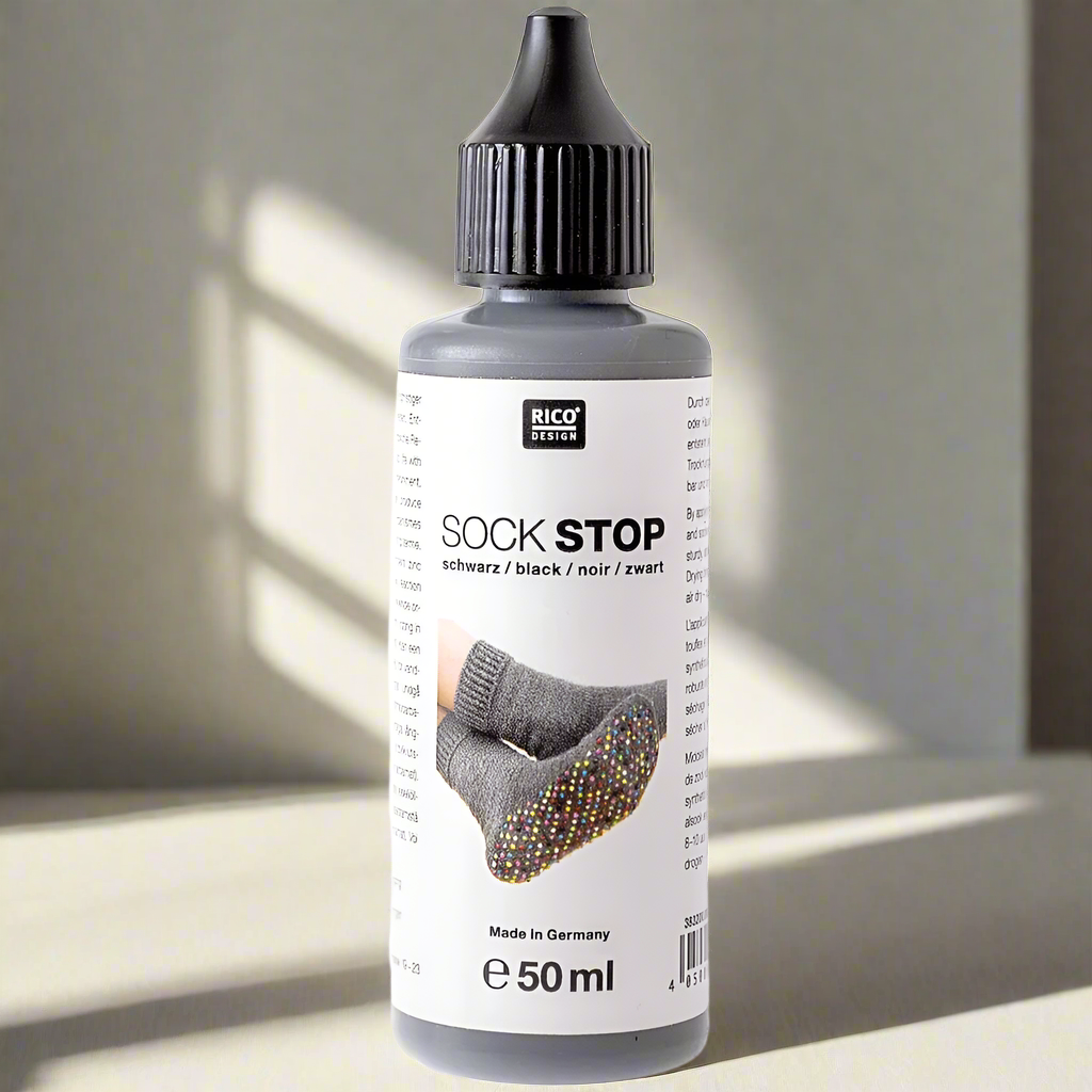Socken-Kleber | Anti-Rutsch-Grip für sichere Schritte | Waschbare Textilbeschichtung für DIY-Socken | Socke Stopper