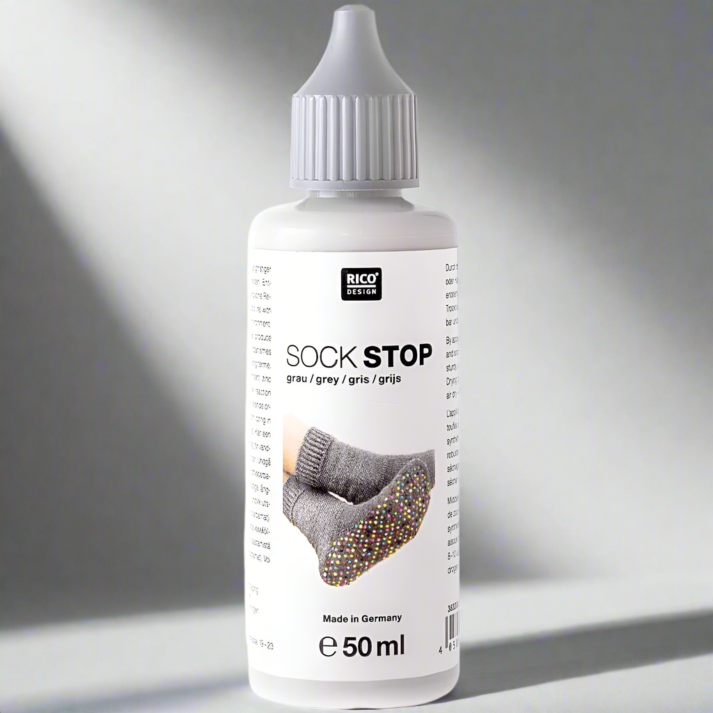 Socken-Kleber | Anti-Rutsch-Grip für sichere Schritte | Waschbare Textilbeschichtung für DIY-Socken | Socke Stopper