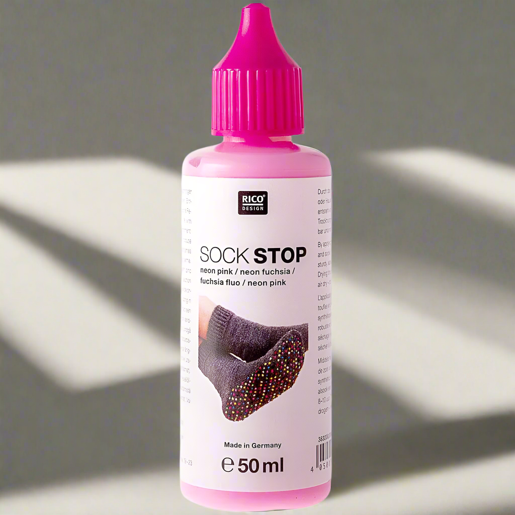 Socken-Kleber | Anti-Rutsch-Grip für sichere Schritte | Waschbare Textilbeschichtung für DIY-Socken | Socke Stopper