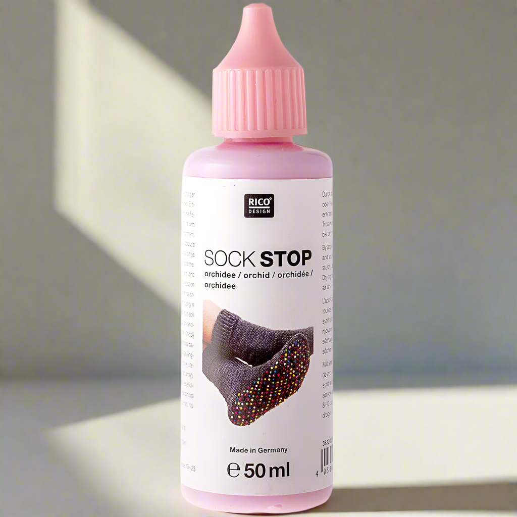 Socken-Kleber | Anti-Rutsch-Grip für sichere Schritte | Waschbare Textilbeschichtung für DIY-Socken | Socke Stopper