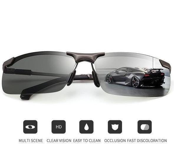 Sonnenbrille | Automatische Tönung | Ultraleicht | LumiShift