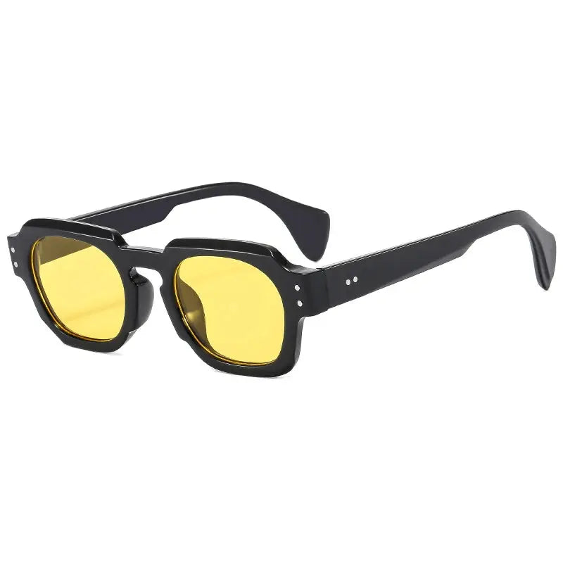 Sonnenbrille Retro-Stil | Eckige Retro-Fassung | Leicht | Auronis