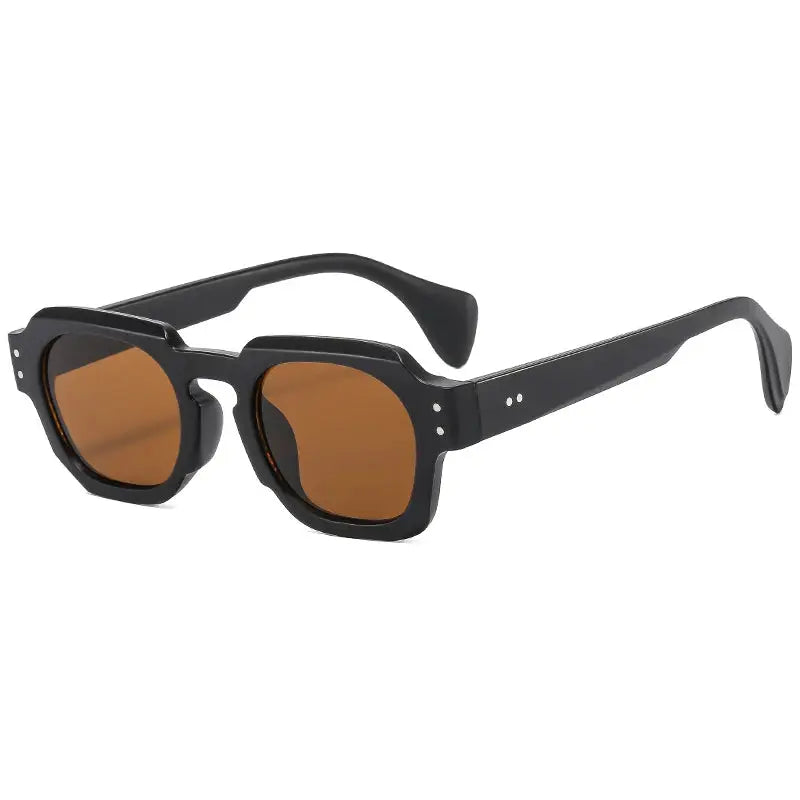 Sonnenbrille Retro-Stil | Eckige Retro-Fassung | Leicht | Auronis