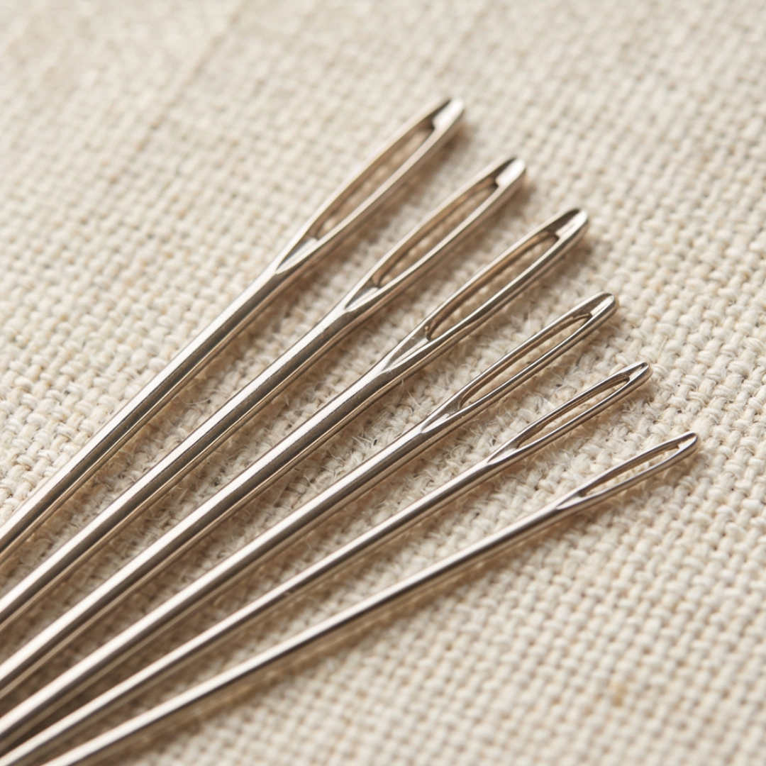 Stickerei | 106 Stiche Schritt für Schritt Buch-Set | Üben auf Leinenseiten | StitchLibrary