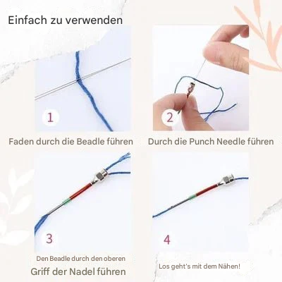 Sticknadel-Set | Einfaches Sticken | Farbcodierte Nadeln | EasyStitch