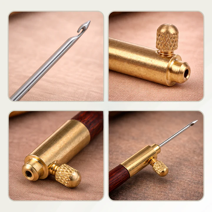 Sticknadel-Set | für Tamburierstickerei | 3 Nadelgrößen | StitchPro
